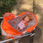 Doll,diaper bag and stroller - Image 5