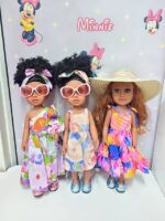 Cute African dolls with accessories - Image 3